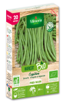Légumes Secs - Haricot Nain Vert Cupidon - 20 m - BIO - PACKAGING_3D_RECTO